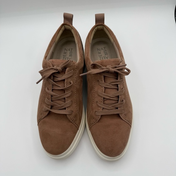 Naturalizer Yarina Tan Suede Comfort Sneakers Wide 10W Women - Picture 3 of 16